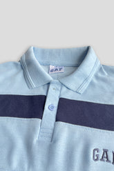 GAP Cotton PQ Embroidered Logo Sky Blue-Navy Blue Tracksuit